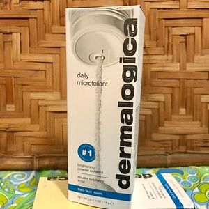 Dermalogica daily microfoliant—new—sealed box + free gift of trial size product